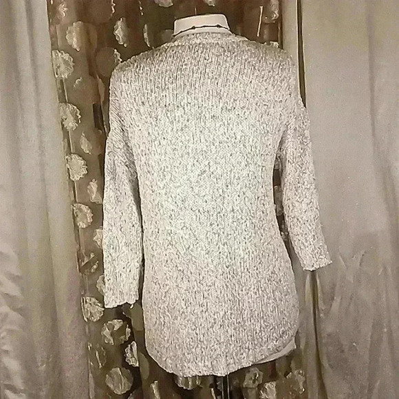 5/$25 ☘️LUCKY BRAND☘️ SIZE MED knit sweater 1/4 sleeve high quality knit - Picture 8 of 12